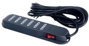 ALA038151-1 Bticino Alargador Multiple 2p+t 10a 3mt P/sobrecar