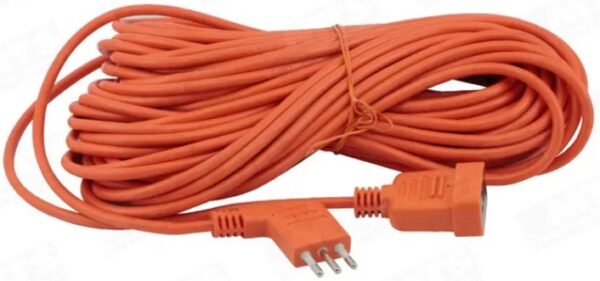 Mec Alarg. Simple 25mt 2p+t 250v 10a 2000w Naranja