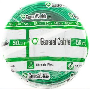 CAB122334 Mts Cable Libre Halog.ho7z1- 1.5 Mm Rl 50mt Verde
