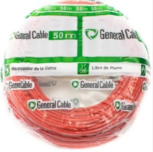 CAB122337 Mts Cable Libre Halog.ho7z1-1.5 Mm Rl50 Mt Rojo