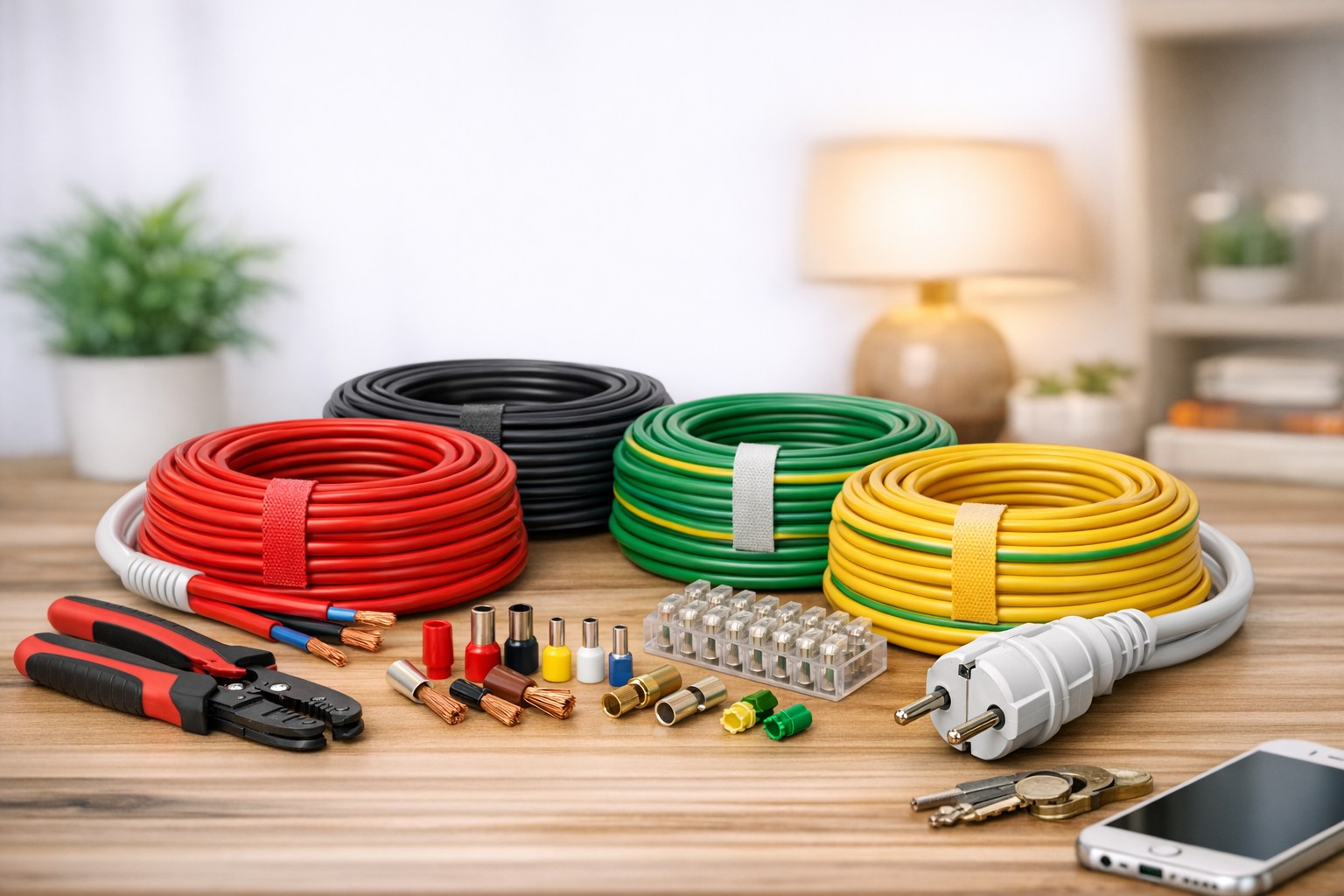 Cables eléctricos CABLE LIB. HALOG H07Z1-K 1.5MM 750V 100MT BLANCO