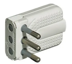 BTICINO ENCH. MACHO 10A 2P+T BCO