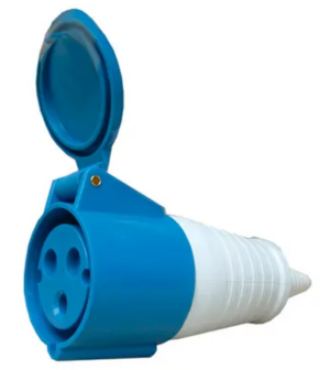 ENC033958 ENCHUFE HEMBRA VOLANTE32A 2P+T220V KERSTING