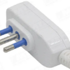 Kalop Enchufe Macho Lateral 2p+t 10a Blanco
