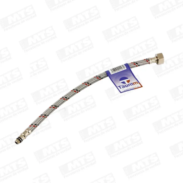Flexible He-hi M10x1 X 1-2 Pul. 35cm Rojo Aquamix Flexible He-hi M10x1 X 1/2 Pul. 35cm Rojo Aquamix
