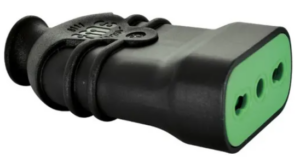 Ench Volante Hembra 16 Amp 2p+t Negro