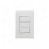 INT122199-1 Bticino Luzica Interruptor Triple 9/24