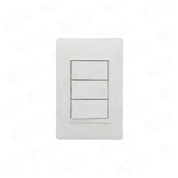 INT122199-1 Bticino Luzica Interruptor Triple 9/24