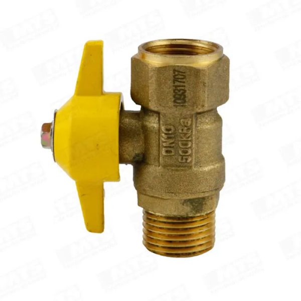 Llave De Gas C/tuerca 1/2 Pul. ,mosaic
