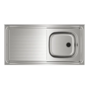 TEKA LAVAPLATO ACERO INOX. 100.50 1C 1E IZQ.